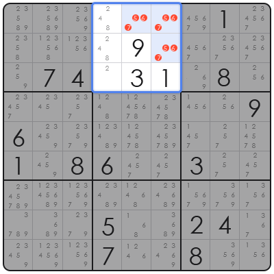 sudoku xy chain